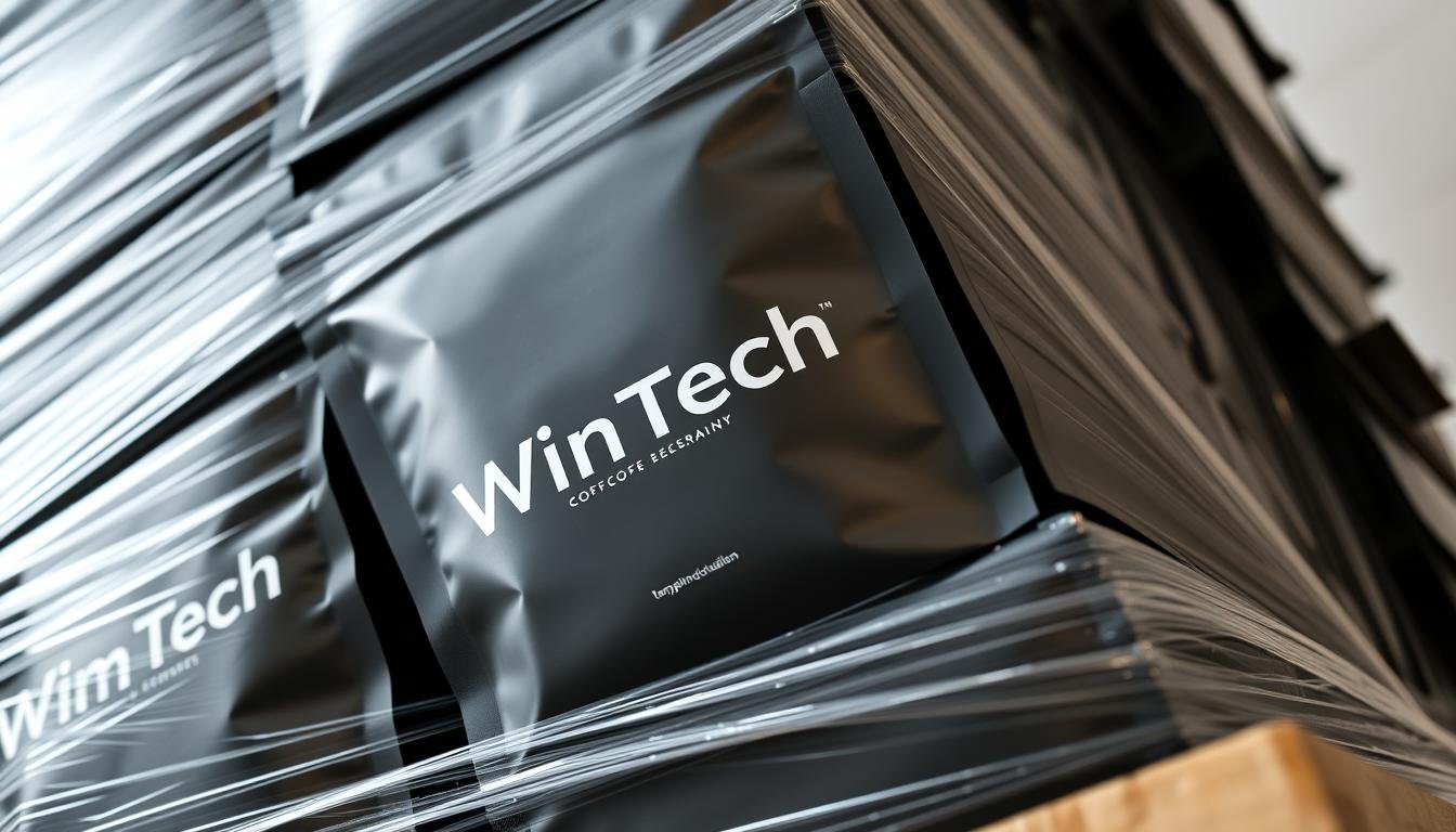 packaging of coffee beans