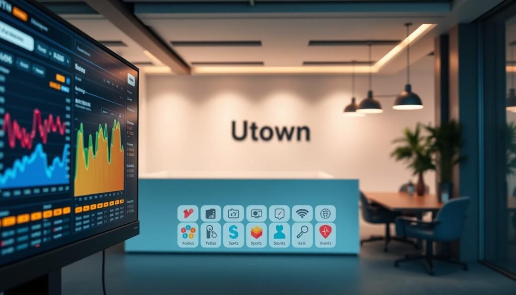 polymarket預測市場平台介面展示